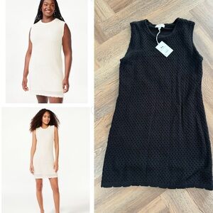Free Assembly Cotton Crochet Sweater Dress NWT